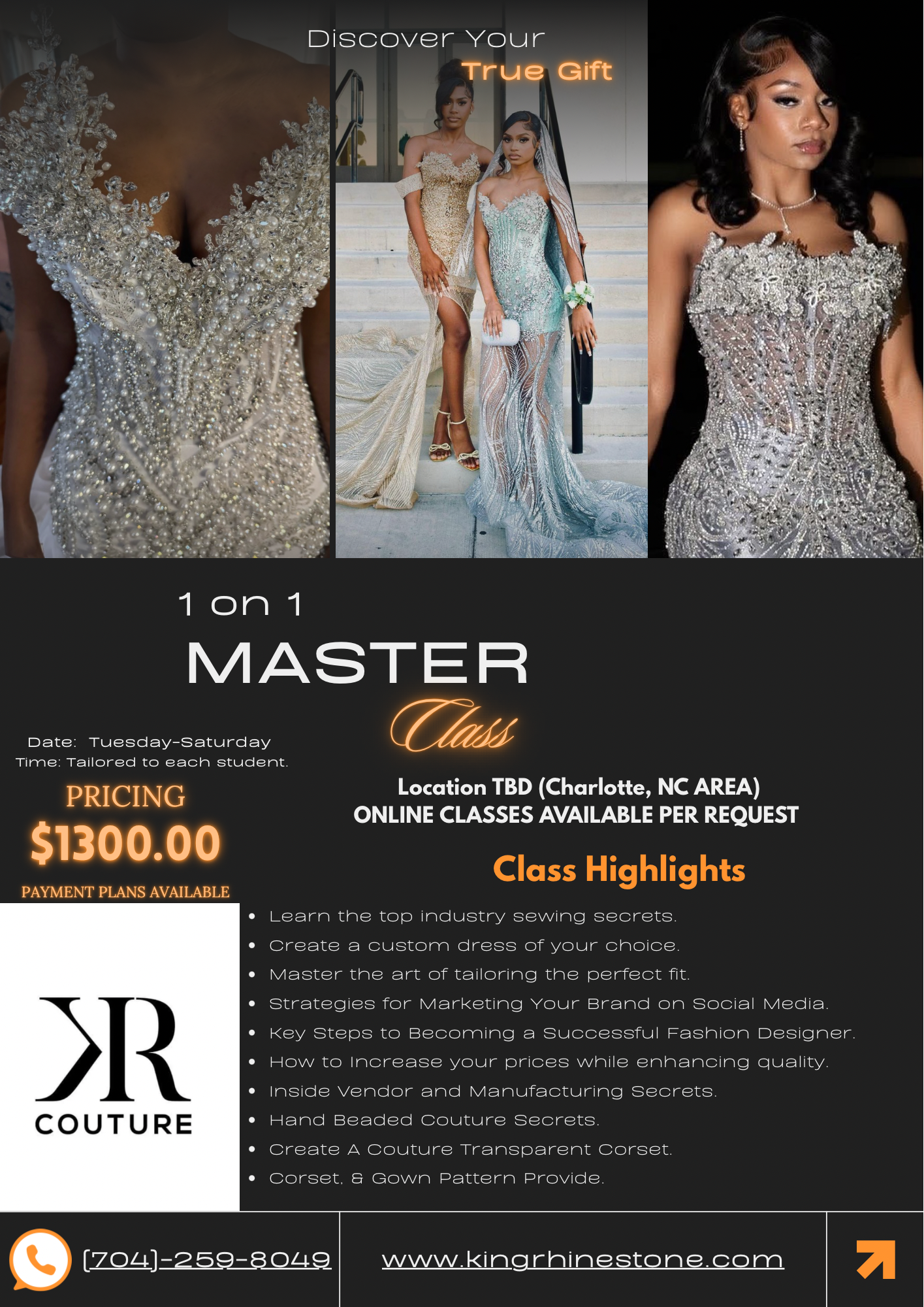 King Rhinestone Masterclass